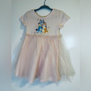 Bluey and Bingo tutu dress